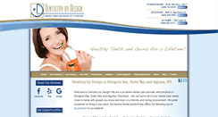 Desktop Screenshot of doorcountydentistry.com